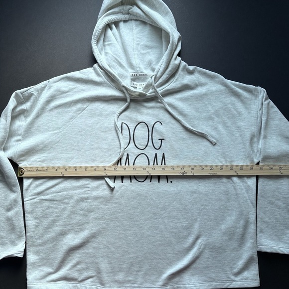 Rae Dunn "DOG MOM" Pullover LONG SLEEVE SHIRT in Gray WOMEN Size L - Picture 5 of 9